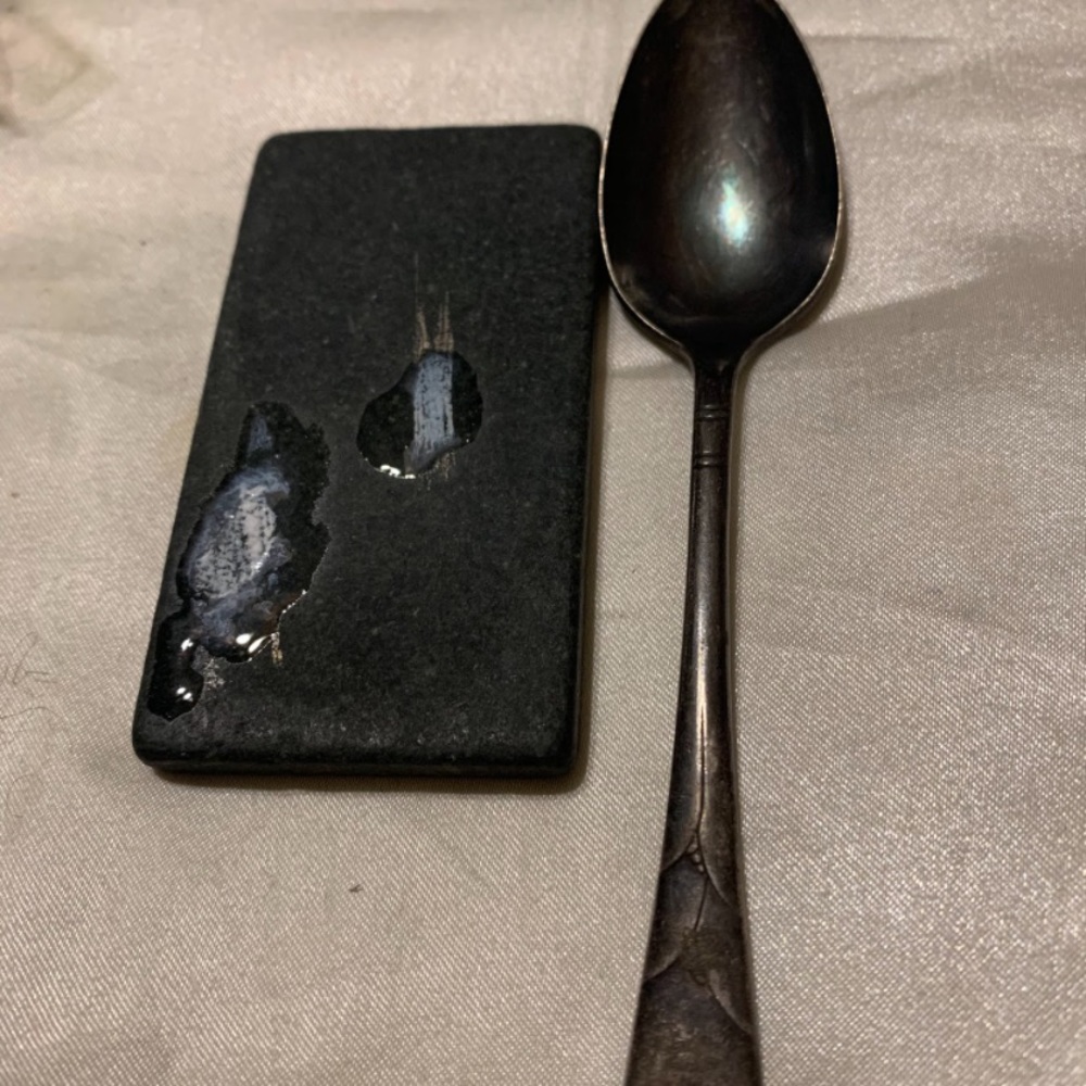 Sterling silver small vintage spoon